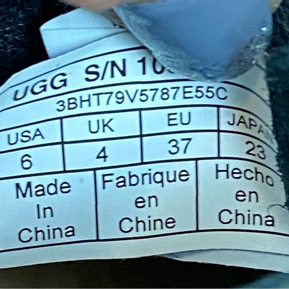 UGG Heather Leather Waterproof Lace Up Boot Size 6 Women - Picture 12 of 14